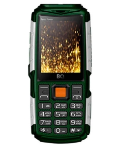 Купить Мобильный телефон BQ 2430 Tank Power Green/Silver в E-mobi