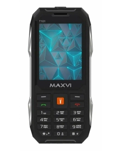 Купить Мобильный телефон Maxvi T101 Black (1376512)  в E-mobi