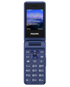 Купить Мобильный телефон Philips E2601 Xenium синий в E-mobi