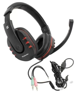 Купить Defender Игровая гарнитура Warhead G-160 черный, кабель 2,5 м в E-mobi