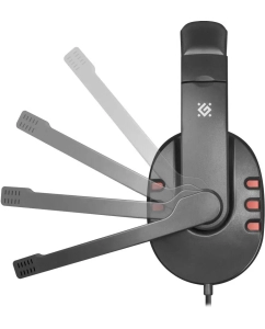 Купить Defender Игровая гарнитура Warhead G-160 черный, кабель 2,5 м  в E-mobi