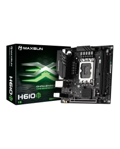 Купить Материнская плата Maxsun MS-Challenger H610ITX 2LAN V3 (6940709698761) в E-mobi