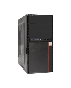 Купить Корпус компьютерный ExeGate BA-204U (EX284033RUS) Black в E-mobi