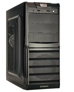 Купить Корпус компьютерный ExeGate XP-329S (EX278400120RUS) черный в E-mobi