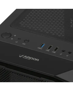 Купить Корпус компьютерный ARDOR GAMING Rare Minicase MS2 BG (MS2 BG) черный  в E-mobi
