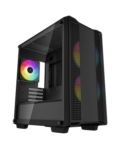 Купить Корпус компьютерный DEEPCOOL CC360 ARGB black (R-CC360-BKAPM3-G-1) черный в E-mobi