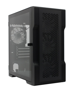 Купить Корпус компьютерный 1stPlayer TRILOBITE T3 (T3-BK-4F1) Black  в E-mobi