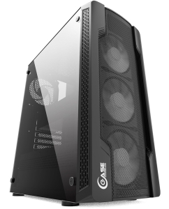 Купить Корпус компьютерный Powercase Mistral X4 Mesh (CMIXB-F4) Black в E-mobi
