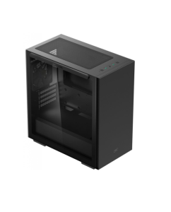 Купить Корпус компьютерный DEEPCOOL MACUBE 110 BK (R-MACUBE110-BKNGM1N-G-1) Black в E-mobi