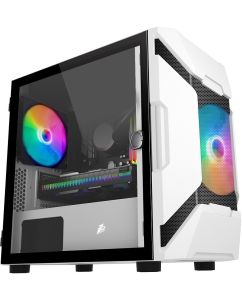 Купить Корпус компьютерный 1stPlayer DK D3-A (D3-A-WH-2G6P) White в E-mobi