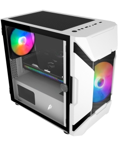 Купить Корпус компьютерный 1stPlayer DK D3-A (D3-A-WH-2G6P) White  в E-mobi