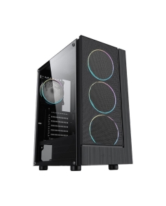 Купить Корпус компьютерный Formula F-33RGB Black в E-mobi