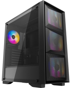 Купить Корпус компьютерный DEEPCOOL MATREXX 50 MESH 4FS (DP-ATX-MATREXX50-MESH-4FS) Black в E-mobi