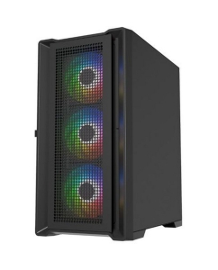 Купить Корпус компьютерный Powercase Alisio Micro X4B V2 (CAMCXB-A4) черный  в E-mobi