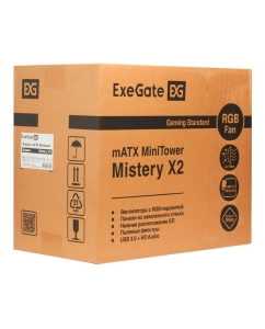 Купить Корпус компьютерный Exegate Mistery X2-NPX450 (EX294481RUS) черный  в E-mobi