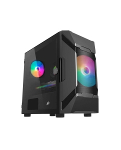 Купить Корпус компьютерный 1stPlayer DK D3-A (D3-A-BK-2G6P) Black в E-mobi