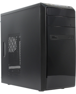 Купить Корпус компьютерный Powerman ES726BK Black в E-mobi