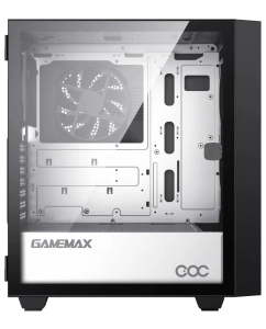 Купить GameMax Корпус ATX GameMax Brufen C3 BG Без БП чёрный серый  в E-mobi