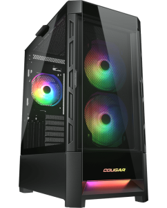 Купить Корпус компьютерный Cougar Duoface RGB (385ZD10.0011) черный в E-mobi