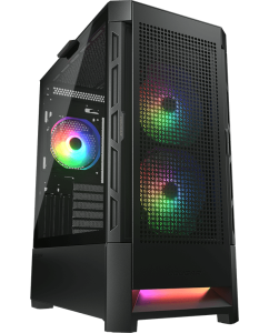 Купить Корпус компьютерный Cougar Duoface RGB (385ZD10.0011) черный  в E-mobi