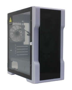 Купить Корпус компьютерный 1stPlayer TRILOBITE T3-G (T3-G-WH-4F1-W) White в E-mobi