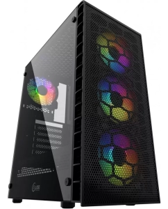 Купить Корпус компьютерный Powercase Mistral Z4C Mesh ARGB TG (CMIZ4C-A4) Black в E-mobi