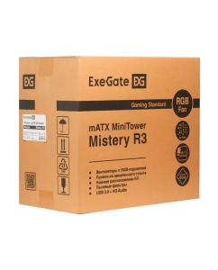 Купить Корпус компьютерный Exegate Mistery R3-NPX600 (EX294479RUS) черный  в E-mobi