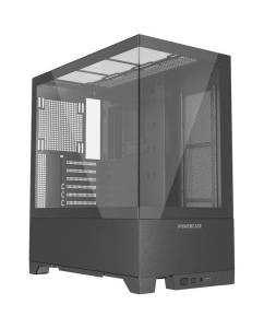 Купить Корпус компьютерный Powercase (CVBAV2-L0) черный в E-mobi