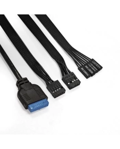 Купить Корпус компьютерный ExeGate EVO-8243-EVO800 (EX296075RUS) черный  в E-mobi