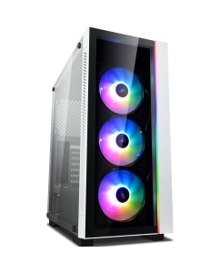 Купить Корпус компьютерный DEEPCOOL MATREXX 55 V3 (ADD-RGB WH 3F) White/Transparent в E-mobi