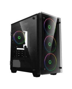 Купить Корпус компьютерный GAMEMAX Mini Stratos H609 Black в E-mobi