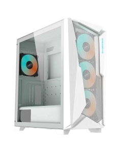 Купить Корпус компьютерный GIGABYTE C301 Glass White (GB-C301GW) в E-mobi