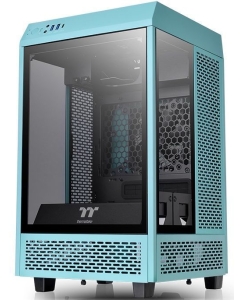 Купить Корпус компьютерный Thermaltake The Tower 100 Turquoise (CA-1R3-00SBWN-00) Turquoise  в E-mobi