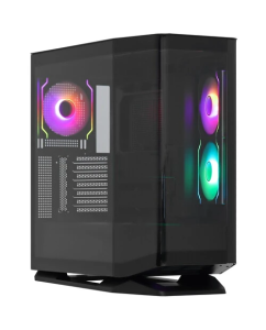 Купить Корпус компьютерный Cougar FV270 RGB (CGR-58M6B-RGB) черный в E-mobi