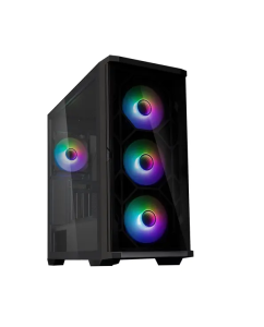 Купить Корпус компьютерный Zalman Z10 DUO  черный в E-mobi