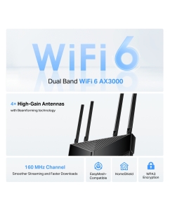 Купить Wi-Fi роутер TP-Link Archer AX58  в E-mobi