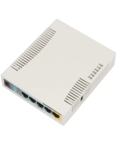 Купить Wi-Fi роутер Mikrotik RB951Ui-2HnD White в E-mobi