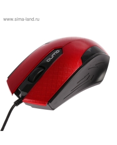 Купить Мышь QUMO Office M14 Red/Black  в E-mobi