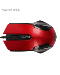 Купить Мышь QUMO Office M14 Red/Black  в E-mobi