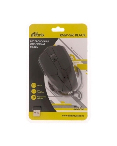 Купить Беспроводная мышь Ritmix RMW-560 Black  в E-mobi