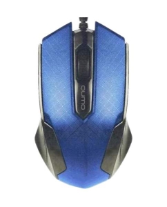 Купить Мышь QUMO Office M14 Blue/Black в E-mobi