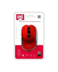Купить Беспроводная мышь SmartBuy ONE 200AG Red (SBM-200AG-R)  в E-mobi