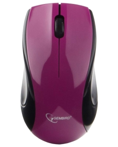 Купить Беспроводная мышь Gembird MUSW-320-P Violet/Black в E-mobi