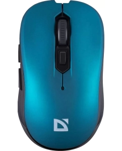 Купить Мышь Defender Gassa MM-105, оптическая, беспроводная, USB, бирюзовый 52102 в E-mobi
