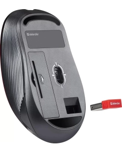 Купить Мышь Defender Gassa MM-105, оптическая, беспроводная, USB, бирюзовый 52102  в E-mobi