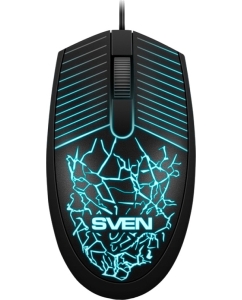 Купить Мышь Sven RX-70 Black (SV-017262) в E-mobi