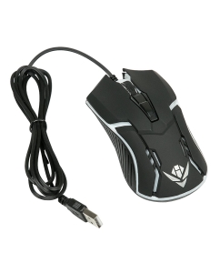 Купить Проводная игровая мышь Nakatomi MOG-05U черный  в E-mobi