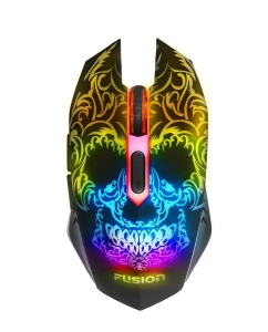 Купить Проводная игровая мышь FUSION GM-306 черный в E-mobi