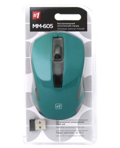 Купить Беспроводная мышь Defender MM-605 Green  в E-mobi