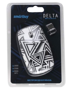 Купить Беспроводная мышь SmartBuy 327AG White/Black (SBM-327AG-D-FC)  в E-mobi